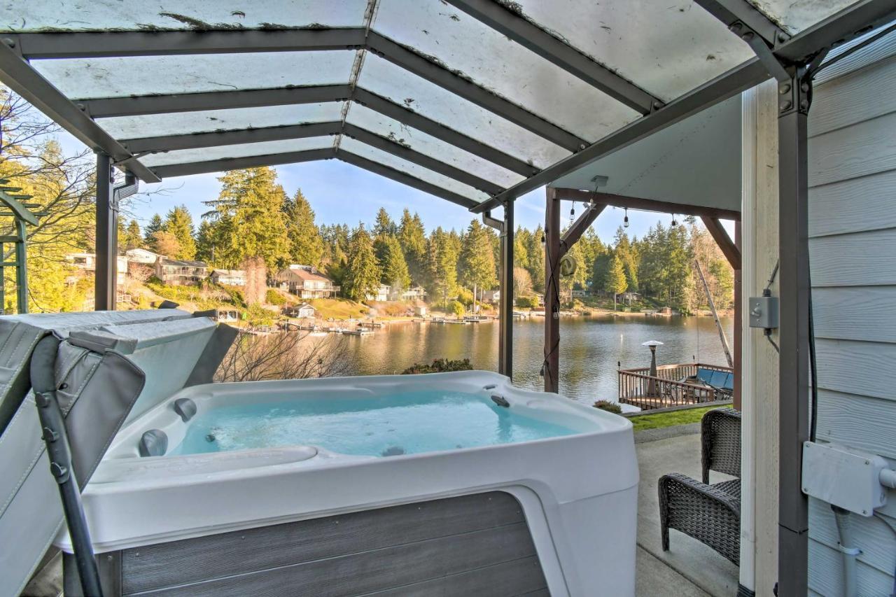 The Peacock House - Waterfront Home With Hot Tub! 奥林匹亚 外观 照片