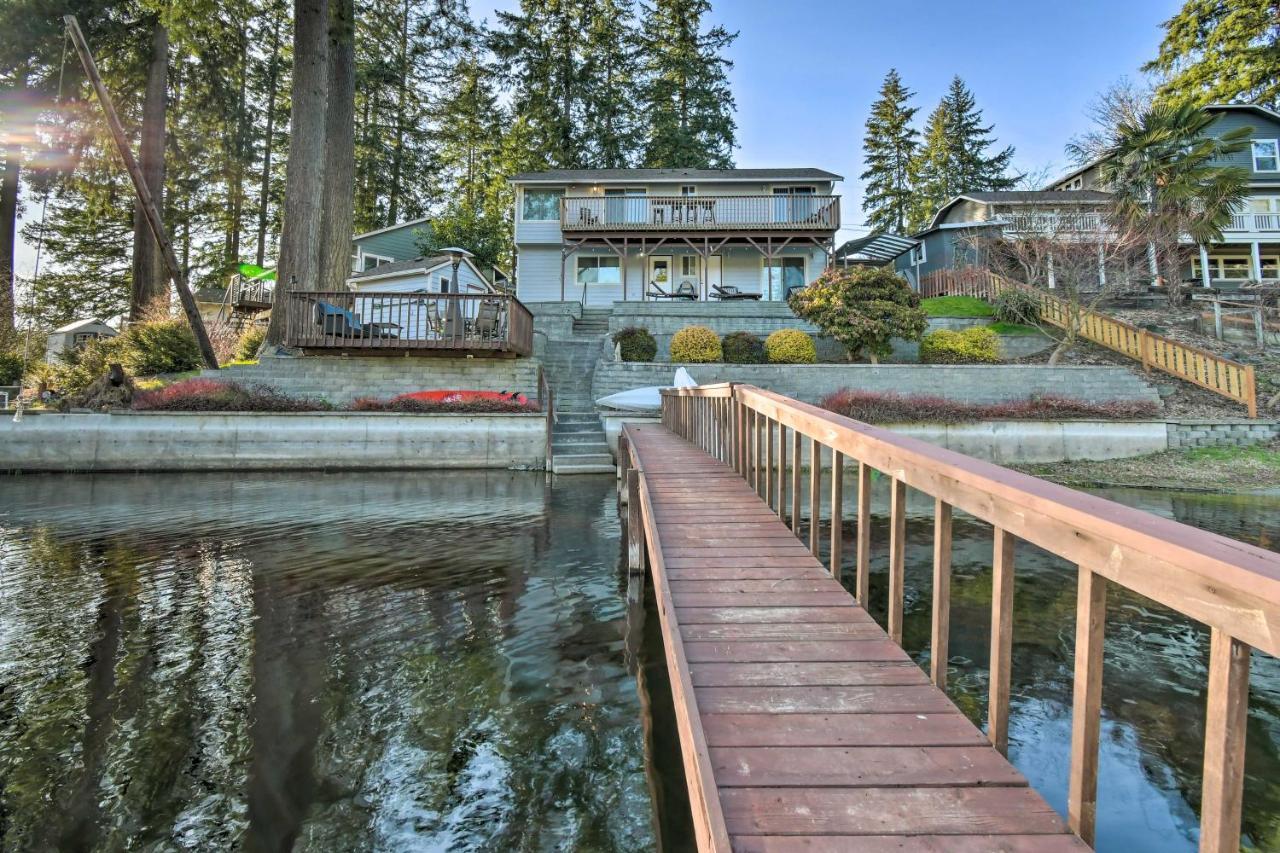 The Peacock House - Waterfront Home With Hot Tub! 奥林匹亚 外观 照片