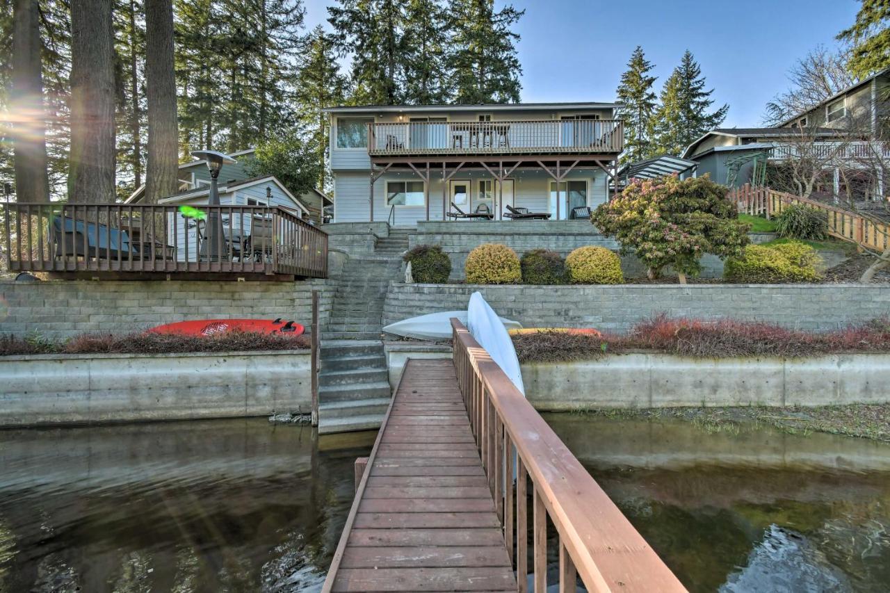 The Peacock House - Waterfront Home With Hot Tub! 奥林匹亚 外观 照片